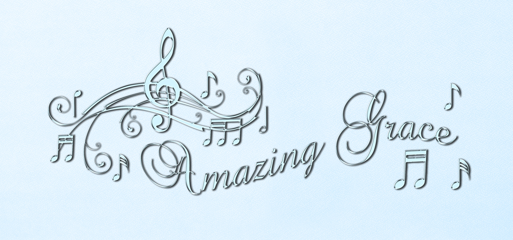 Blue Faux Crepe (Amazing Grace) PROOF